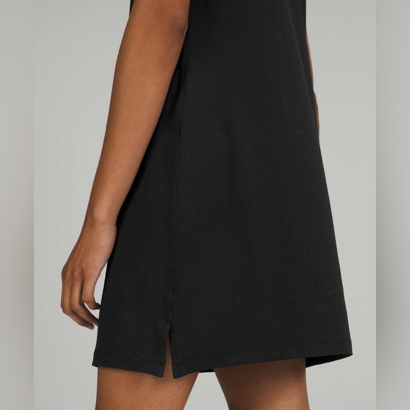 🆕 Lululemon Classic Fit Cotton Blend Dress - Black - Picture 9 of 9